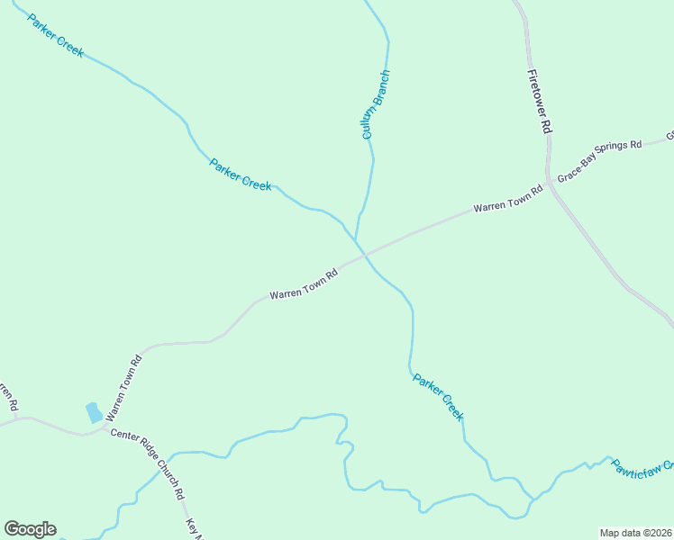 map of restaurants, bars, coffee shops, grocery stores, and more near Warren Town Road in De Kalb