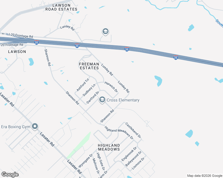 map of restaurants, bars, coffee shops, grocery stores, and more near in Mesquite