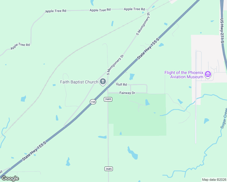 map of restaurants, bars, coffee shops, grocery stores, and more near 165 Fairway Drive in Gilmer