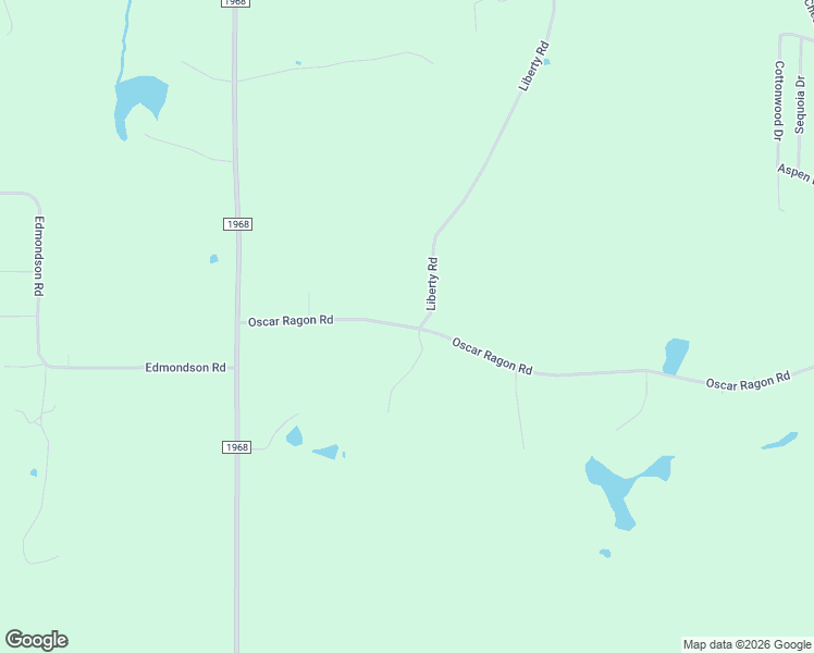 map of restaurants, bars, coffee shops, grocery stores, and more near 521 Oscar Ragon Road in Harleton