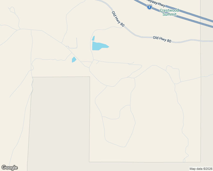 map of restaurants, bars, coffee shops, grocery stores, and more near 35973 Stagecoach Springs Road in Pine Valley