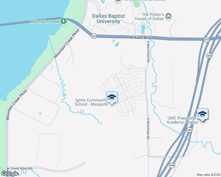 map of restaurants, bars, coffee shops, grocery stores, and more near 3514 Peterborough Mews in Dallas