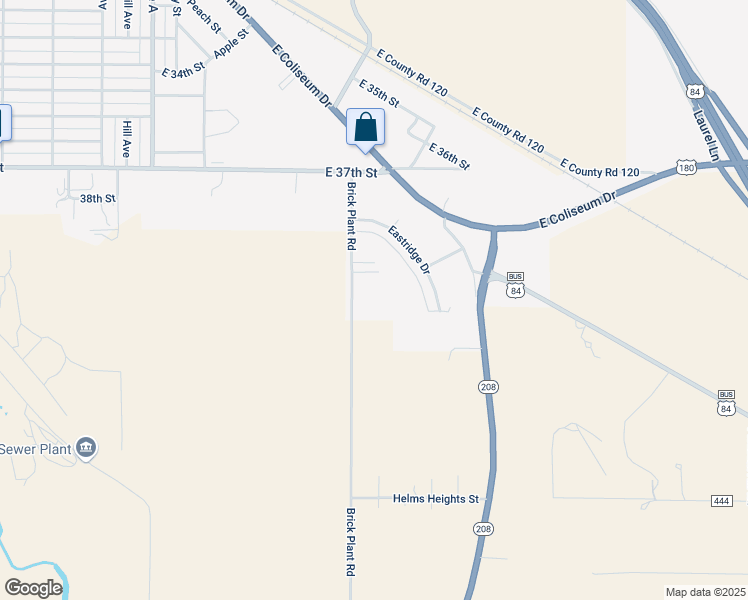 map of restaurants, bars, coffee shops, grocery stores, and more near 4106 Brick Plant Road in Snyder