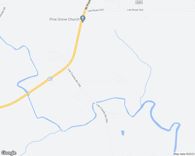 map of restaurants, bars, coffee shops, grocery stores, and more near Unnamed Road in Opelika