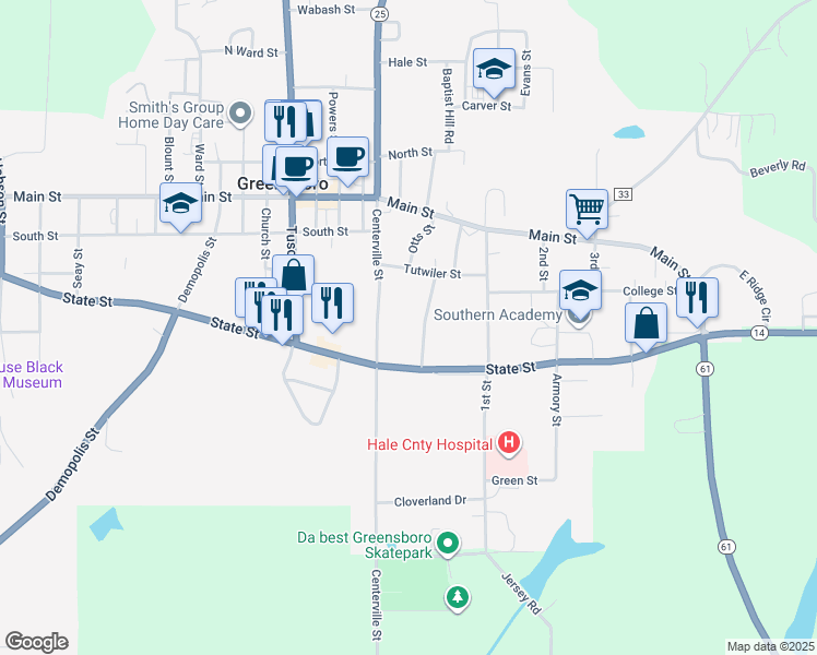 map of restaurants, bars, coffee shops, grocery stores, and more near 606 Cargile Drive in Greensboro