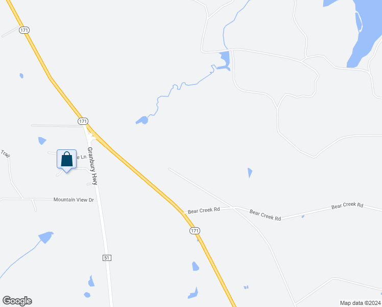 map of restaurants, bars, coffee shops, grocery stores, and more near Unnamed Road in Weatherford