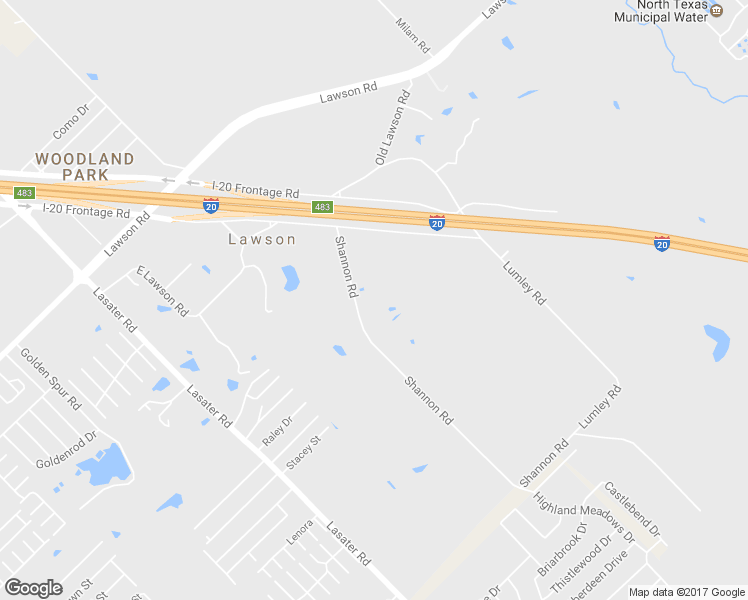 map of restaurants, bars, coffee shops, grocery stores, and more near 5950 Shannon Road in Mesquite