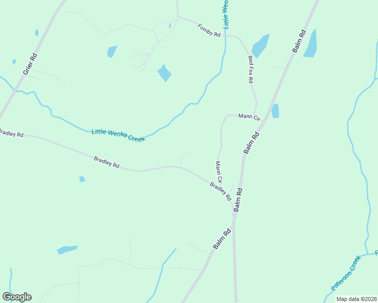 map of restaurants, bars, coffee shops, grocery stores, and more near 7465 Bradley Road in Wetumpka