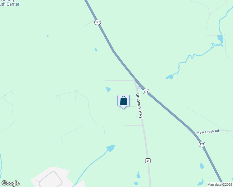 map of restaurants, bars, coffee shops, grocery stores, and more near 150 Heritage Lane in Weatherford