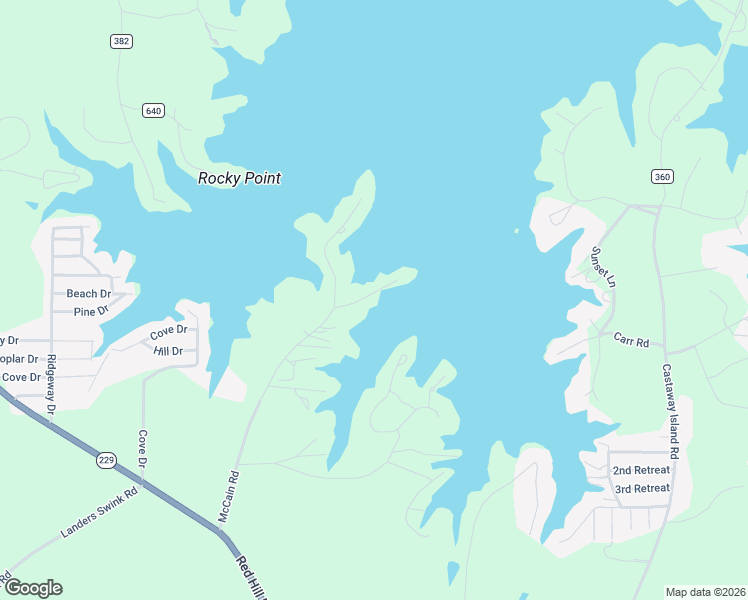 map of restaurants, bars, coffee shops, grocery stores, and more near 774 McCain Road in Eclectic