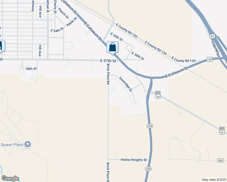 map of restaurants, bars, coffee shops, grocery stores, and more near 4106 Brick Plant Road in Snyder