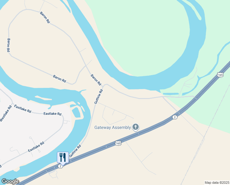 map of restaurants, bars, coffee shops, grocery stores, and more near 510 Guthrie Rd in Sterlington