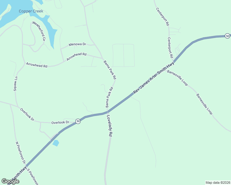 map of restaurants, bars, coffee shops, grocery stores, and more near 395 Bama Park Road in Dadeville