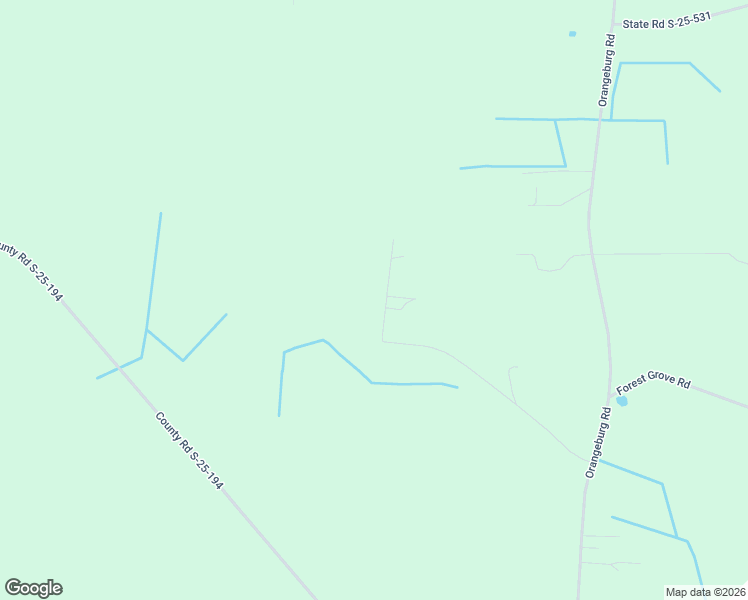 map of restaurants, bars, coffee shops, grocery stores, and more near 444-454 Co Road S-25-703 in Estill