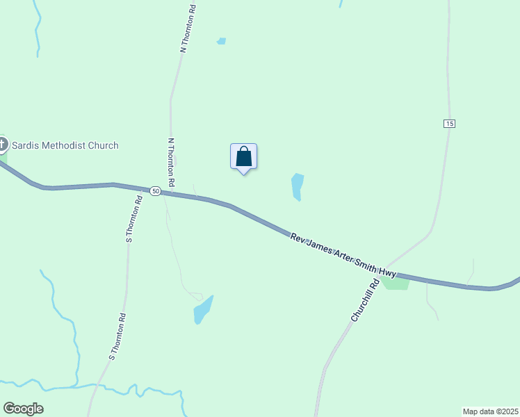 map of restaurants, bars, coffee shops, grocery stores, and more near 11337 Highway 50 in Dadeville