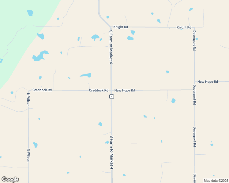 map of restaurants, bars, coffee shops, grocery stores, and more near New Hope Road in Palo Pinto