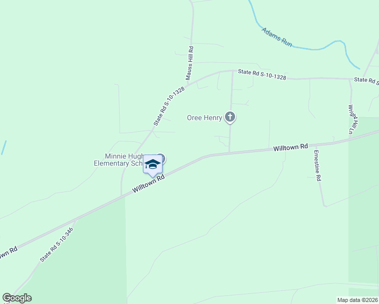 map of restaurants, bars, coffee shops, grocery stores, and more near 8494 Willtown Road in Hollywood