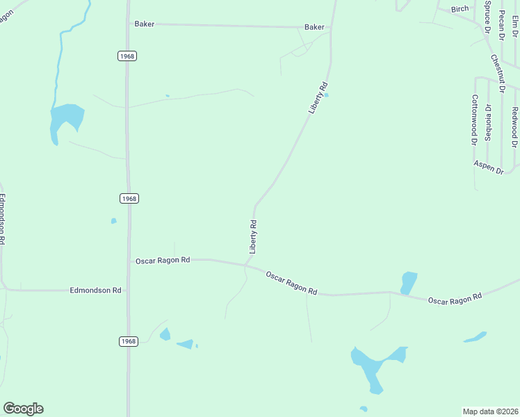 map of restaurants, bars, coffee shops, grocery stores, and more near 187 Liberty Road in Harleton