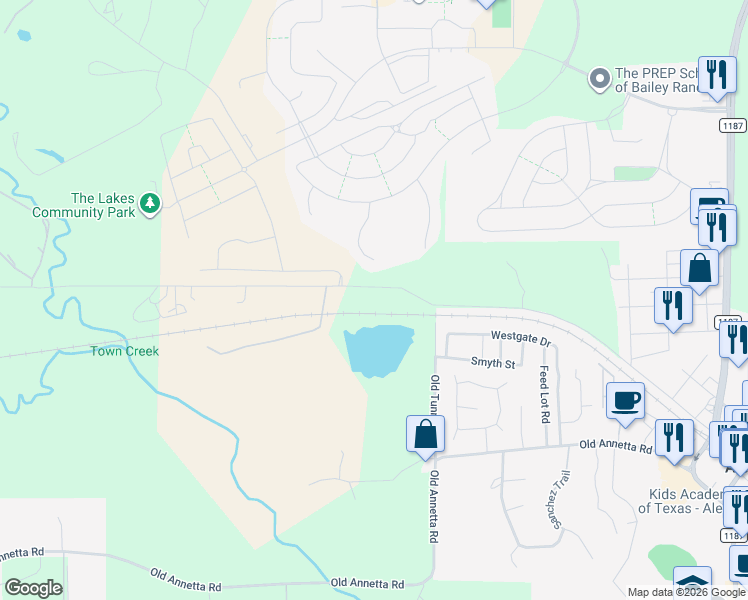 map of restaurants, bars, coffee shops, grocery stores, and more near 801 Underwood Road in Aledo