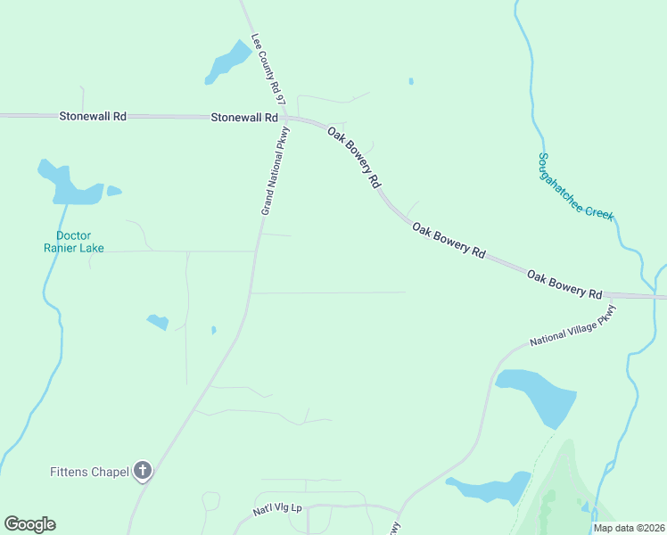 map of restaurants, bars, coffee shops, grocery stores, and more near 3716 Calloway Avenue in Opelika