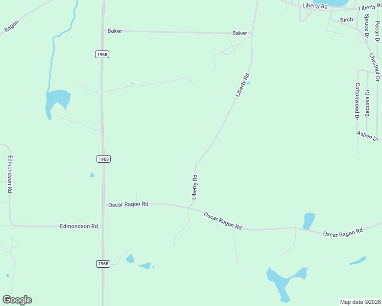 map of restaurants, bars, coffee shops, grocery stores, and more near 187 Liberty Road in Harleton