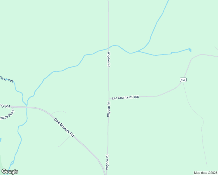 map of restaurants, bars, coffee shops, grocery stores, and more near Wigdon Road in Opelika