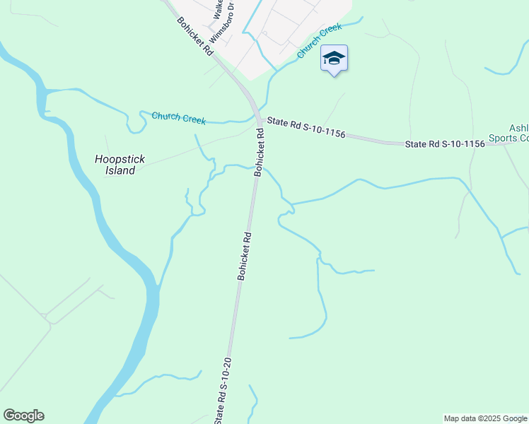 map of restaurants, bars, coffee shops, grocery stores, and more near 2141 Bohicket Road in Johns Island
