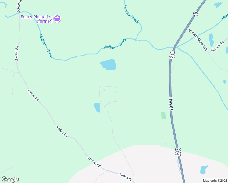 map of restaurants, bars, coffee shops, grocery stores, and more near 742 Duel Jones Road in Waverly Hall