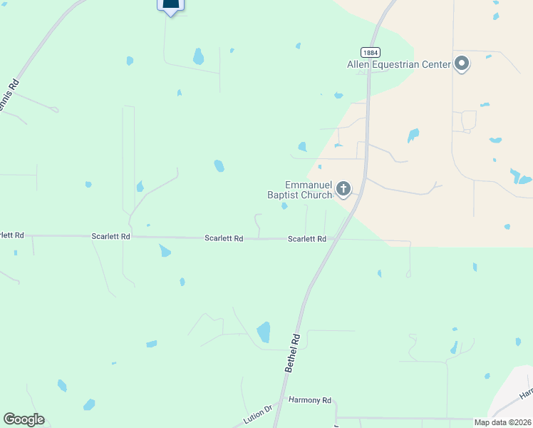 map of restaurants, bars, coffee shops, grocery stores, and more near 304 Scarlett Road in Weatherford