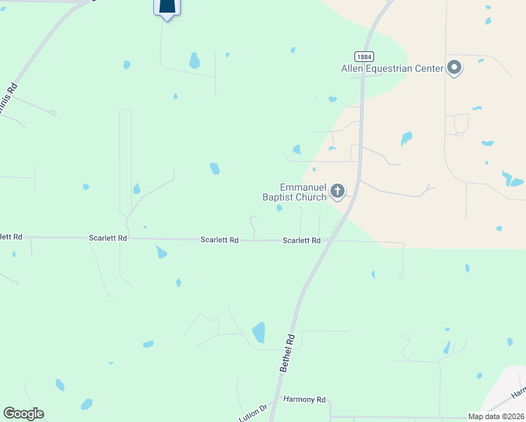 map of restaurants, bars, coffee shops, grocery stores, and more near 304 Scarlett Road in Weatherford