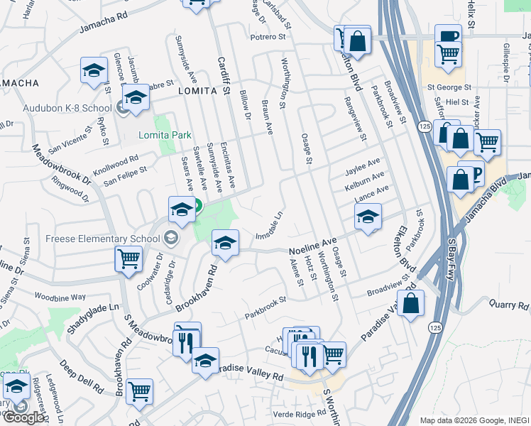 map of restaurants, bars, coffee shops, grocery stores, and more near 231 Encinitas Avenue in San Diego