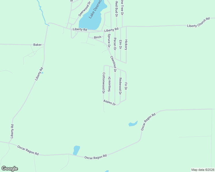 map of restaurants, bars, coffee shops, grocery stores, and more near 206 Sequoia Drive in Harleton