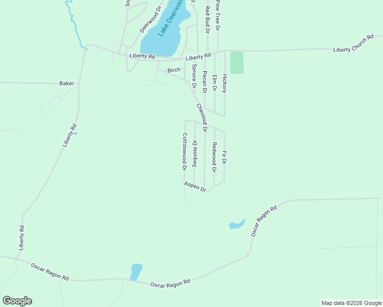 map of restaurants, bars, coffee shops, grocery stores, and more near 206 Sequoia Drive in Harleton