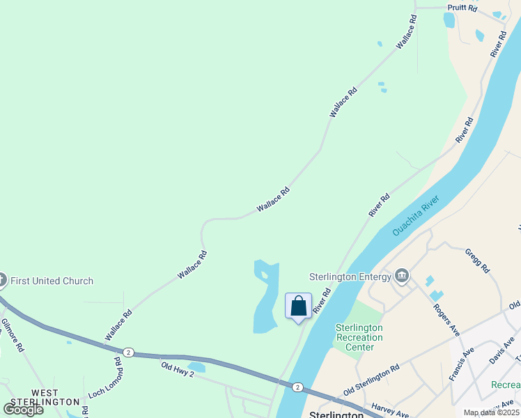 map of restaurants, bars, coffee shops, grocery stores, and more near 800-1470 Wallace Road in Sterlington