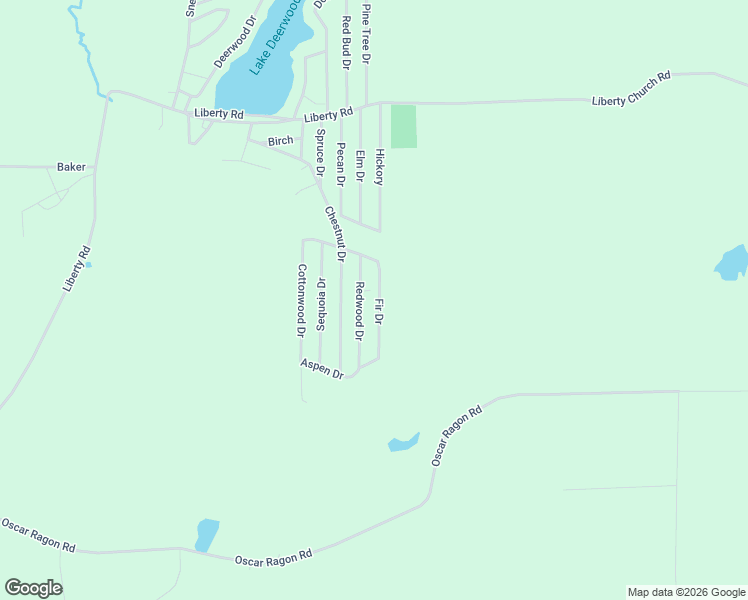 map of restaurants, bars, coffee shops, grocery stores, and more near 450 Fir Drive in Harleton
