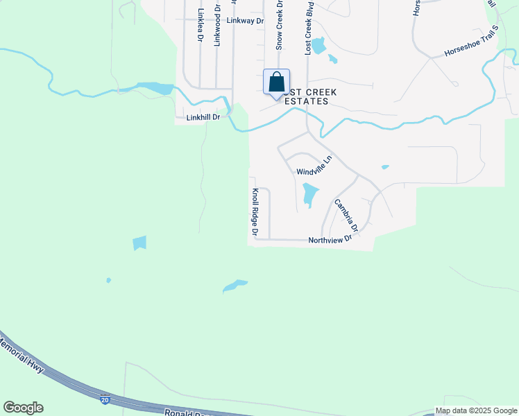 map of restaurants, bars, coffee shops, grocery stores, and more near 4532 Fairway View Drive in Aledo