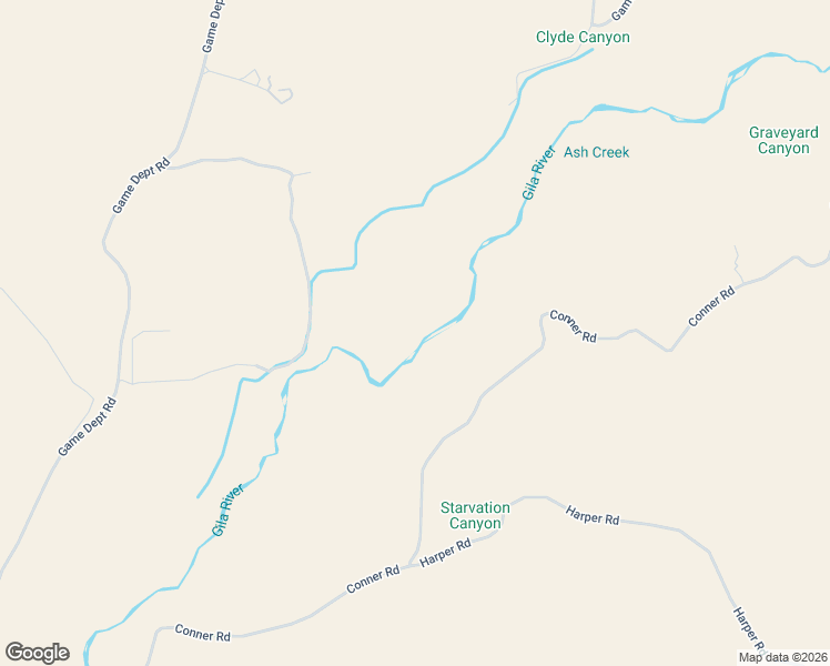 map of restaurants, bars, coffee shops, grocery stores, and more near 2308 Conner Road in Redrock