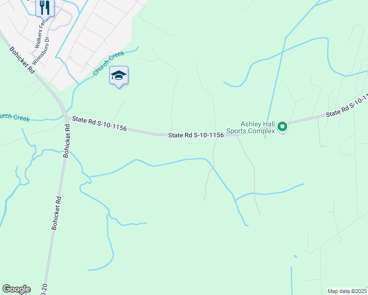 map of restaurants, bars, coffee shops, grocery stores, and more near 3431 State Road S-10-1156 in Johns Island