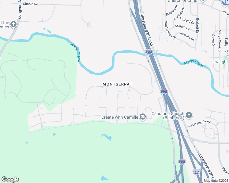 map of restaurants, bars, coffee shops, grocery stores, and more near 4608 Palencia Drive in Fort Worth