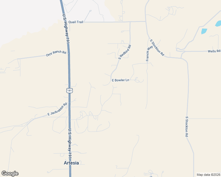 map of restaurants, bars, coffee shops, grocery stores, and more near 9536 South Redbird Road in Safford