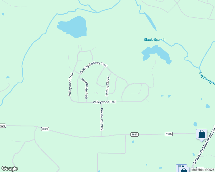 map of restaurants, bars, coffee shops, grocery stores, and more near Drifting Cloud in Hawkins