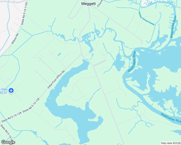 map of restaurants, bars, coffee shops, grocery stores, and more near 4559 South Carolina 165 in Meggett