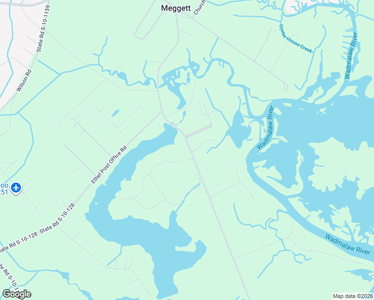 map of restaurants, bars, coffee shops, grocery stores, and more near 4559 South Carolina 165 in Meggett