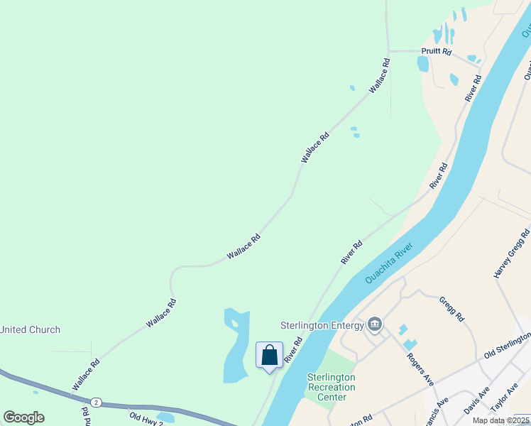 map of restaurants, bars, coffee shops, grocery stores, and more near 800 Wallace Road in Sterlington
