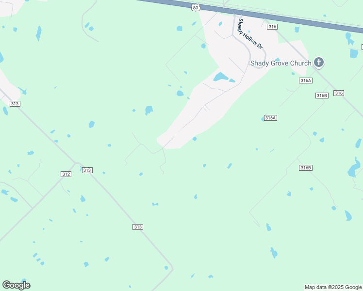 map of restaurants, bars, coffee shops, grocery stores, and more near 10081 Sleepy Hollow Road in Terrell