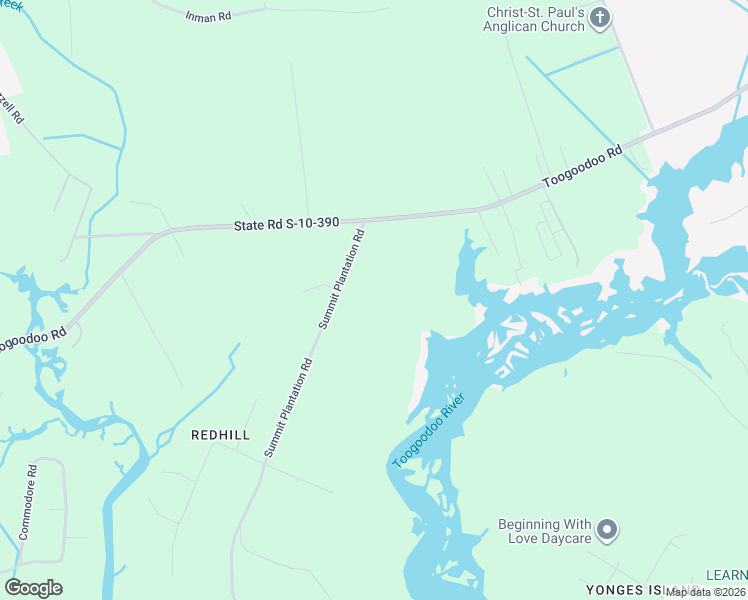 map of restaurants, bars, coffee shops, grocery stores, and more near 4775 Summit Plantation Road in Meggett