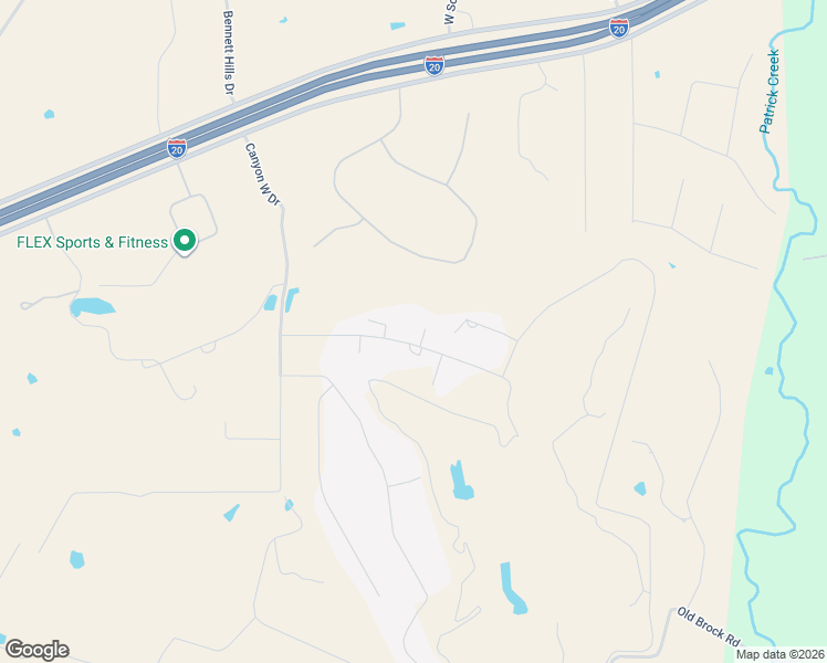 map of restaurants, bars, coffee shops, grocery stores, and more near 119 Club House Drive in Weatherford