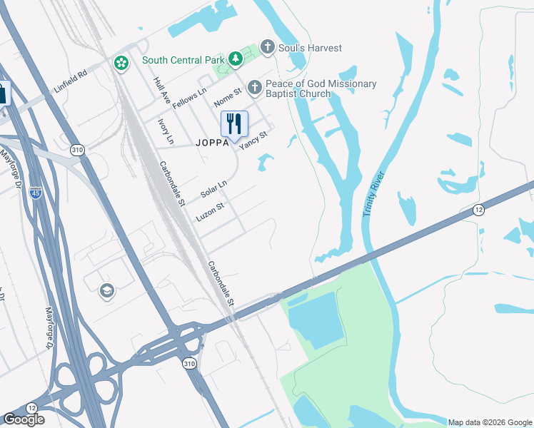 map of restaurants, bars, coffee shops, grocery stores, and more near 4624 Cherbourg Street in Dallas