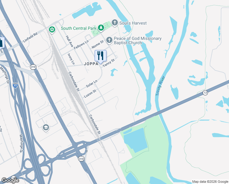 map of restaurants, bars, coffee shops, grocery stores, and more near 4643 Corregidor Street in Dallas