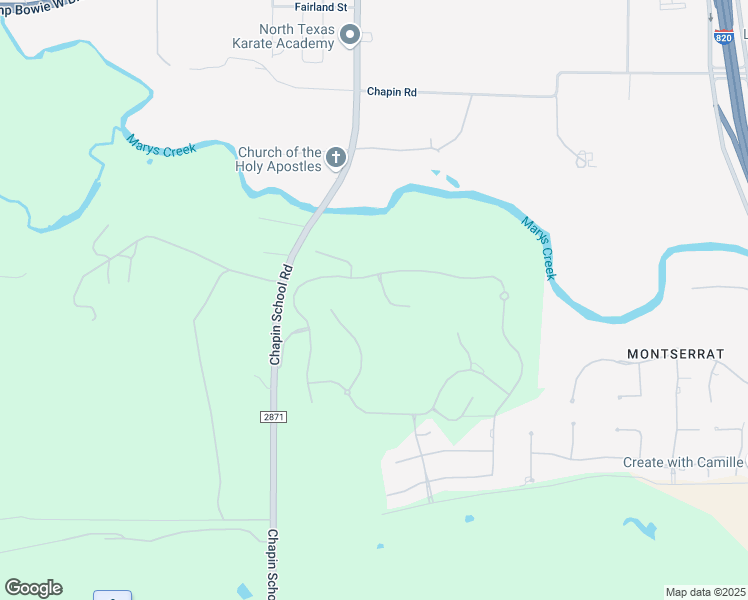 map of restaurants, bars, coffee shops, grocery stores, and more near 4316 Bellecour Trail in Fort Worth